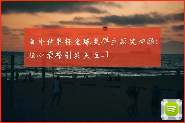 南非世界杯金球奖得主获奖回顾：核心荣誉引发关注_1