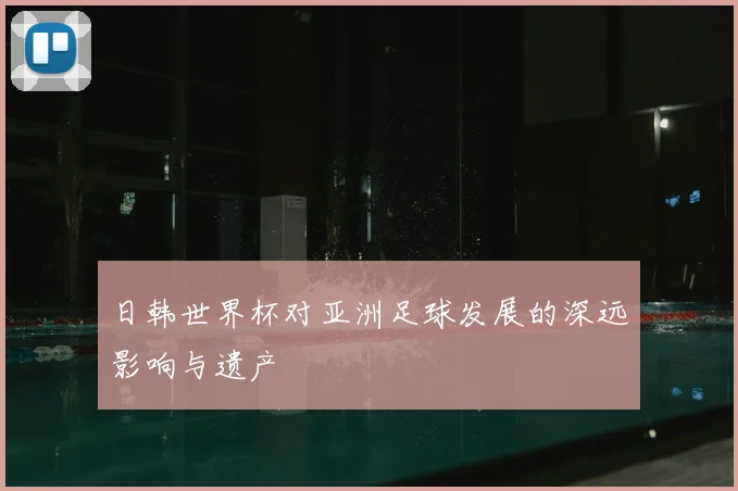 日韩世界杯对亚洲足球发展的深远影响与遗产
