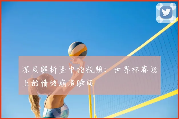 深度解析竖中指视频：世界杯赛场上的情绪崩溃瞬间